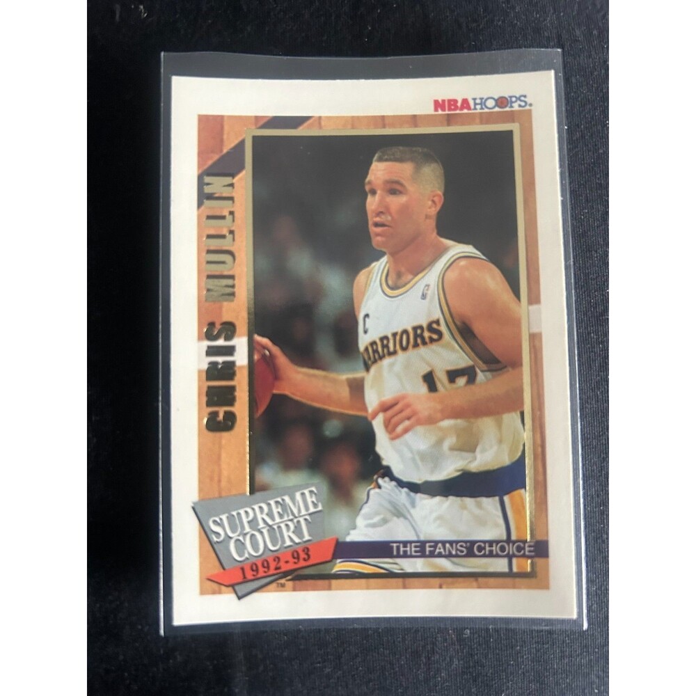1992-93 NBA Hoops - Supreme Court Chris Mullin #SC9